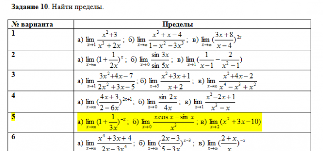 Пределы вариант 7. Вычислить предел ((2x)/(1+2x))^(-4x). Вычислите предел функции Lim x 3x -5x +4. Вычислить предел функции Lim x бесконечность. Предел (1/x)^x.